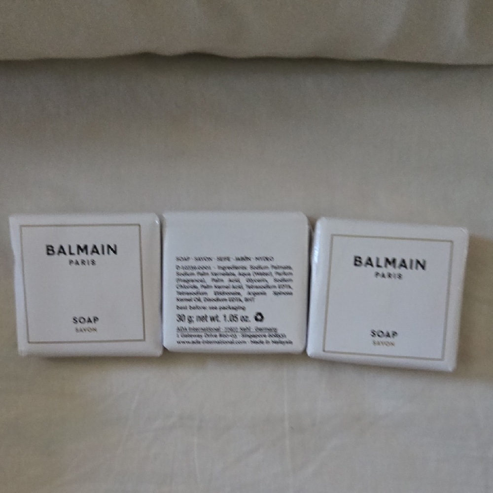 Balmain Paris White Soap Trio